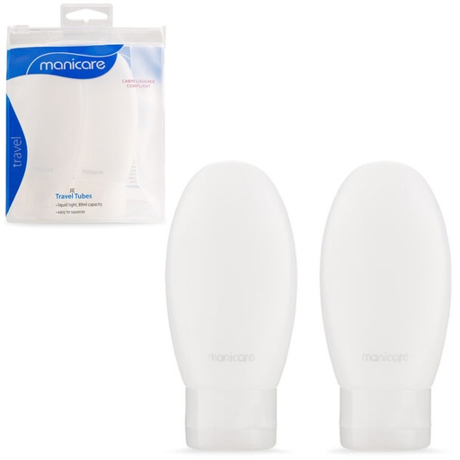 MANICARE | Travel Tubes, 2 Pack