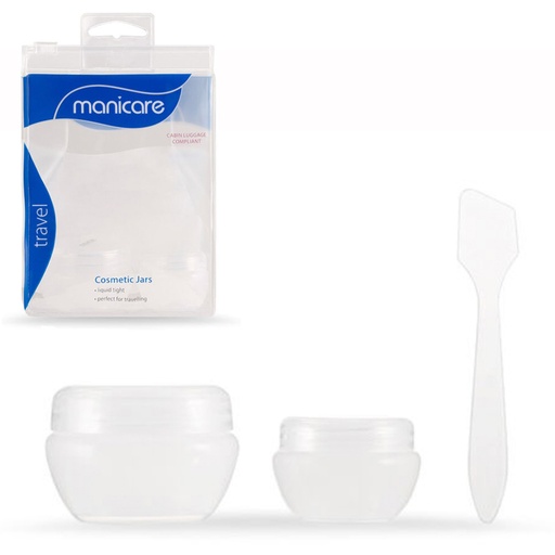 MANICARE | Cosmetic Jars, 2 Pack