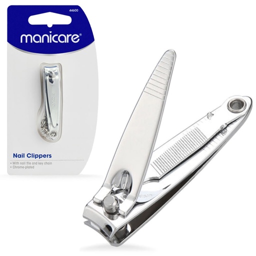 MANICARE | Nail Clippers, With Nail File And Key Chain