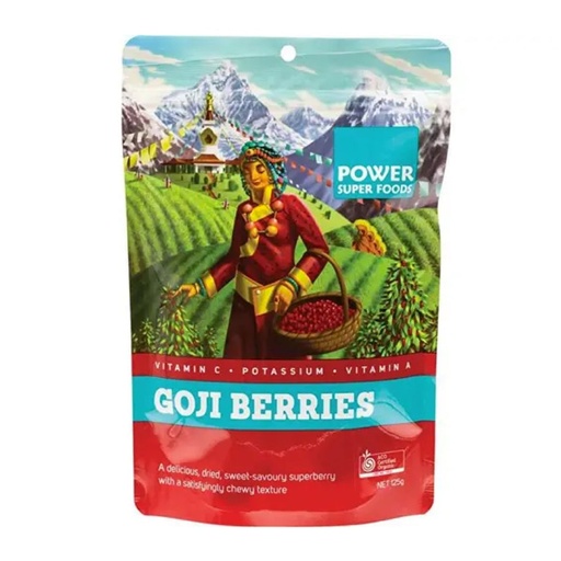 POWER SUPER FOODS | Goji Berries, 125g