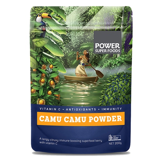 POWER SUPER FOODS | Organic Camu Camu Powder, 200g