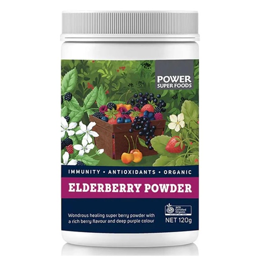 POWER SUPER FOODS | 接骨木莓粉，120g