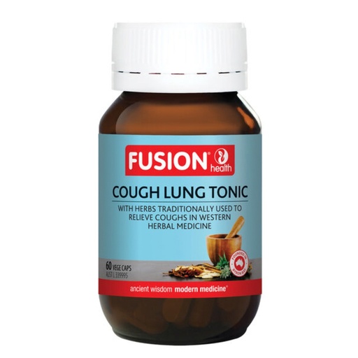 FUSION HEALTH | Cough Lung Tonic, 60vc