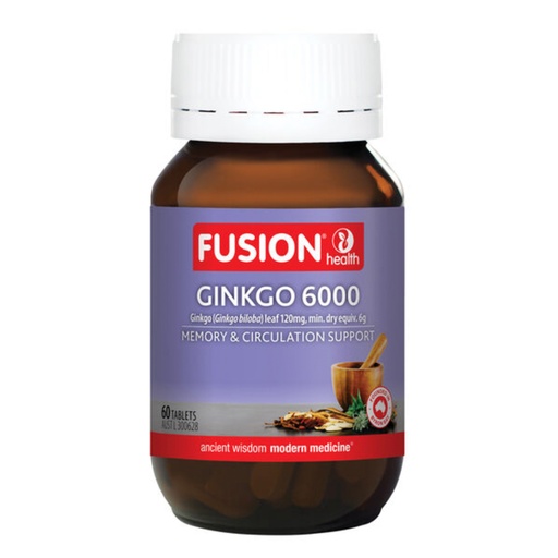 FUSION HEALTH | 銀杏 6000，60錠