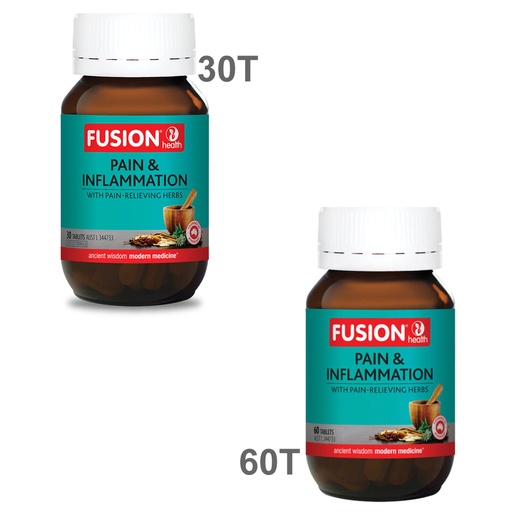 FUSION HEALTH | 疼痛與炎症，120顆錠