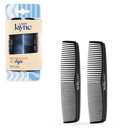 LADY JAYNE | Pocket Comb - 2 Pk