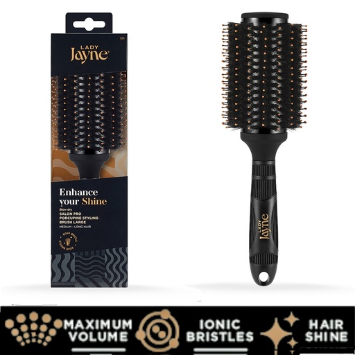 LADY JAYNE | Large Porcupine Radial Brush