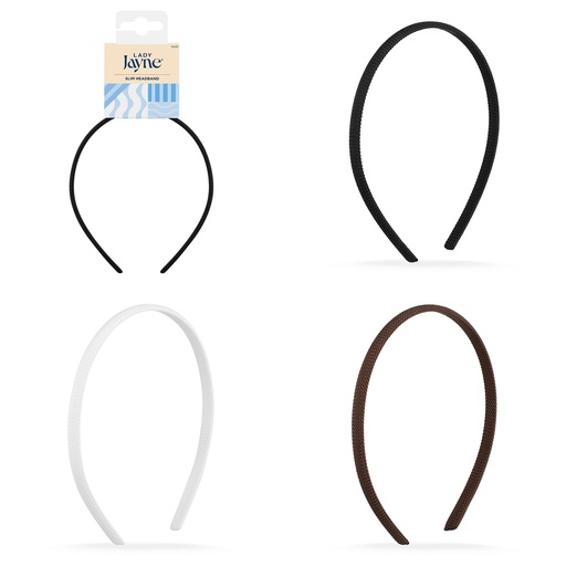 LADY JAYNE | Slim Headband, Assorted Colours