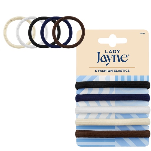 LADY JAYNE 時尚鬆緊帶，多色系統
