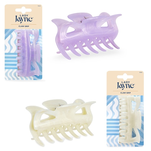 LADY JAYNE | Marble Claw Grip, Assorted Colours