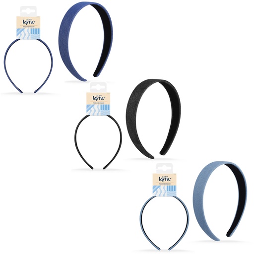 LADY JAYNE | Thick Headband, Assorted Colours