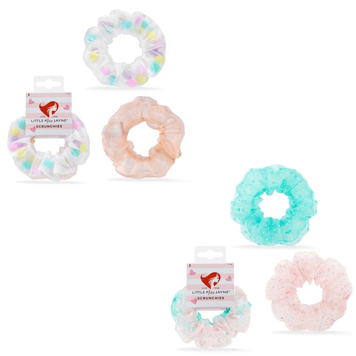 LADY JAYNE | Scrunchies 2 Pack, assorted colours