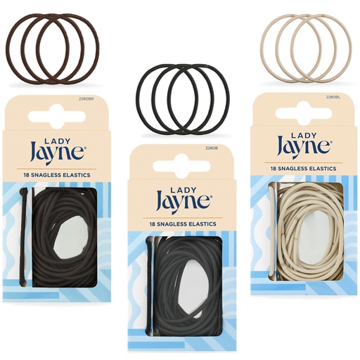 LADY JAYNE | Snagless Elastics - Pk18