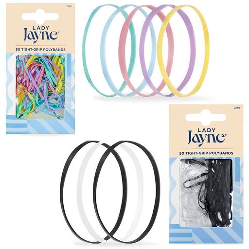 LADY JAYNE | Snagless Elastomer Elastics - Pk 50