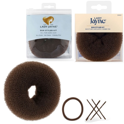 LADY JAYNE | Dark Bun Styler Kit