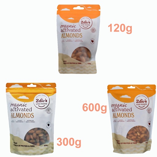 2DIE4 LIVE FOODS  |  Organic Activated Almonds