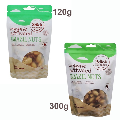 2DIE4 LIVE FOODS | Organic Activated Brazil Nuts