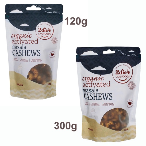 2DIE4 LIVE FOODS | Organic Activated Masala Cashews
