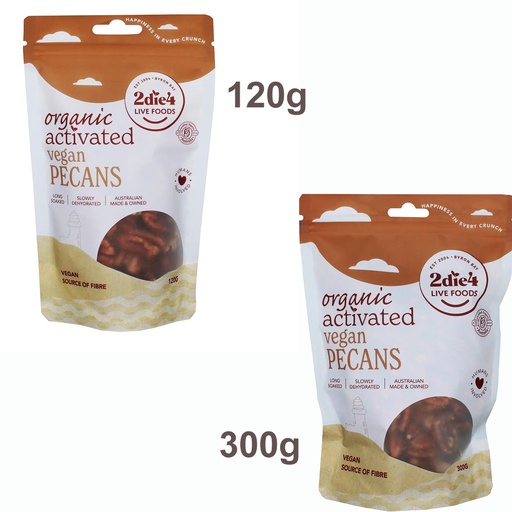 2DIE4 LIVE FOODS | Organic Activated Pecans Vegan