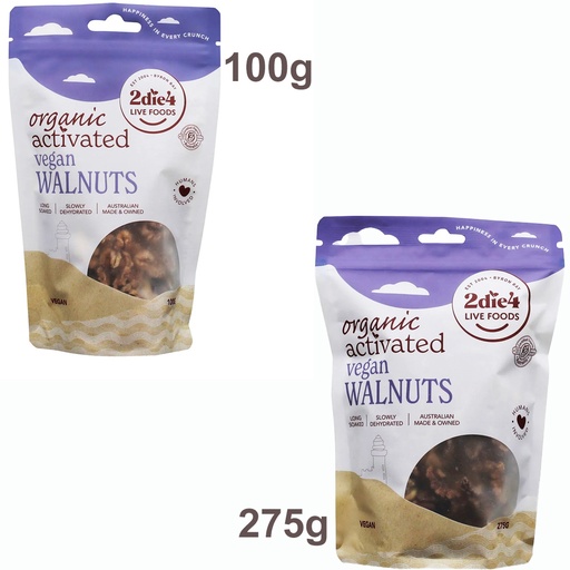 2DIE4 LIVE FOODS | Organic Activated Walnuts Vegan