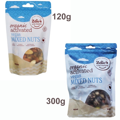 2DIE4 LIVE FOODS | Organic Activated Mixed Nuts Vegan