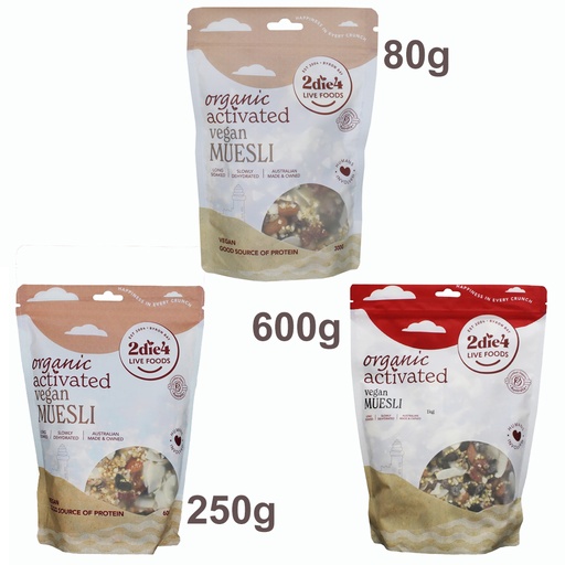 2DIE4 LIVE FOODS | Organic Activated Vegan Muesli