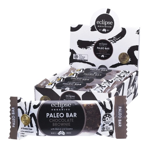 ECLIPSE ORGANICS | Raw Paleo Bar Chocolate Brownie 45g
