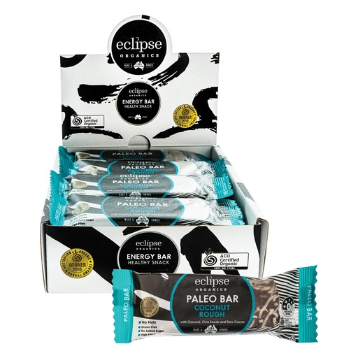 ECLIPSE ORGANICS | Raw Paleo Bar Coconut Rough 45g