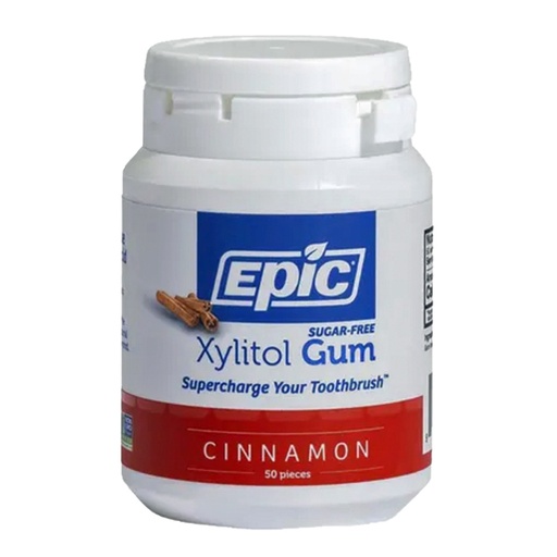 EPIC | Xylitol Chewing Gum Cinnamon 50pcs