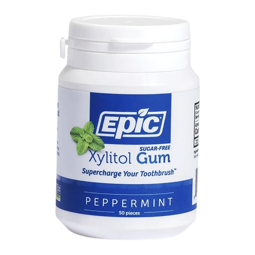 EPIC | Xylitol Chewing Gum Peppermint 50pcs