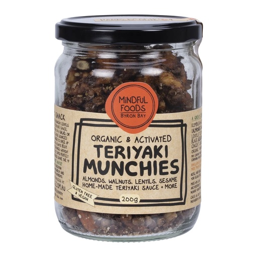 MINDFUL FOODS | Teriyaki Munchies Organic & Activated 200g