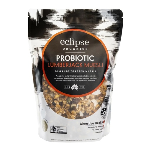 ECLIPSE ORGANICS | Organic Muesli Probiotic Lumberjack 410g
