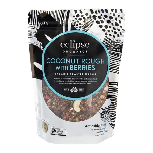 ECLIPSE ORGANICS | Organic Muesli Coconut Rough with Berries 450g