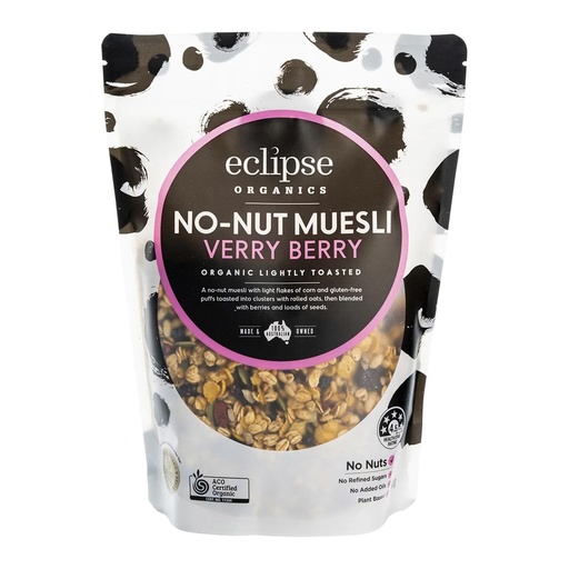ECLIPSE ORGANICS | Organic Muesli Verry Berry Crunch 410g