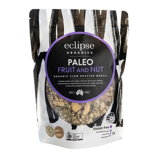 ECLIPSE ORGANICS | Organic Paleo Muesli Fruit and Nut 450g