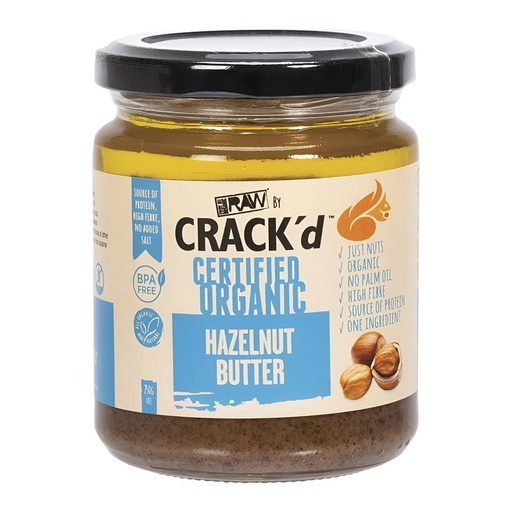 EVERY BIT ORGANIC | Crack'd Hazelnut Butter, 250g