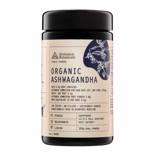 EVOLUTION BOTANICALS | Ashwagandha Tonic Herbs 100g
