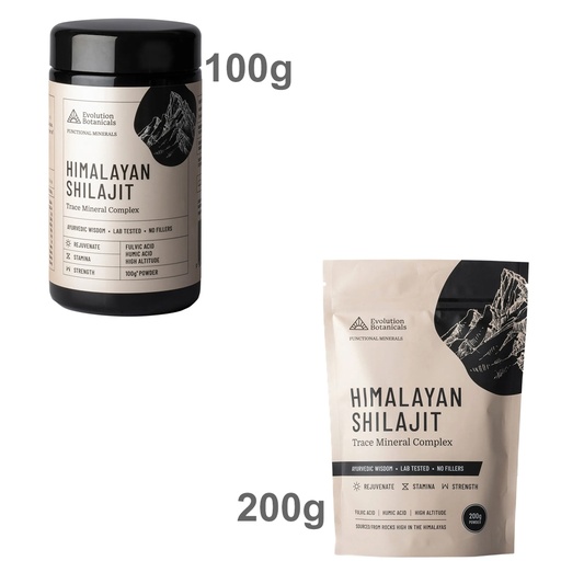 EVOLUTION BOTANICALS | Himalayan Shilajit Trace Mineral Complex