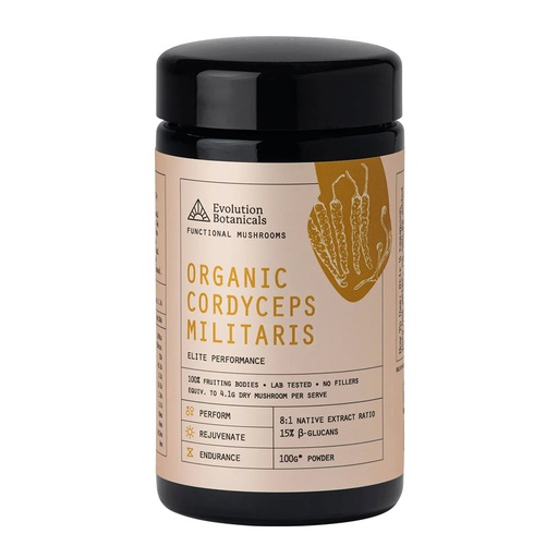 EVOLUTION BOTANICALS | 有機冬蟲夏草 精英表現 100克