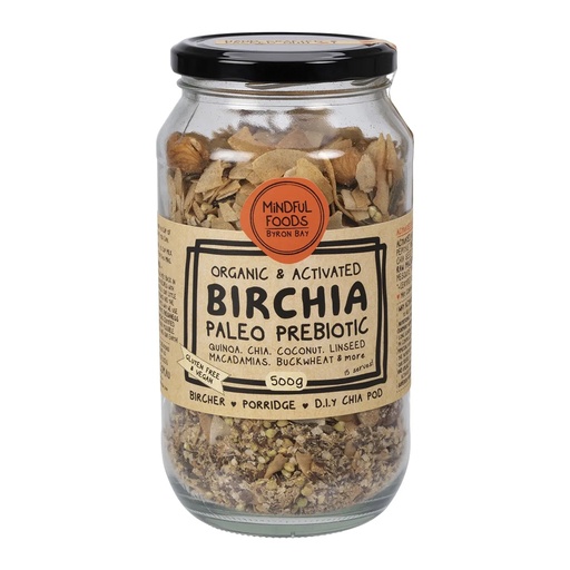 MINDFUL FOODS | Birchia Paleo Prebiotic Granola Organic & Activated 500g