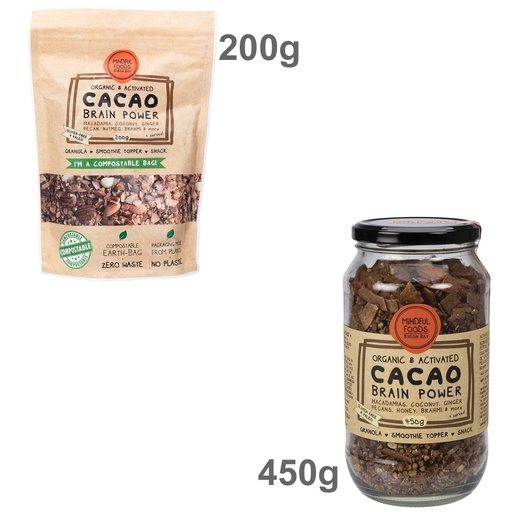 MINDFUL FOODS | Cacao Brain Power Granola Organic & Activated