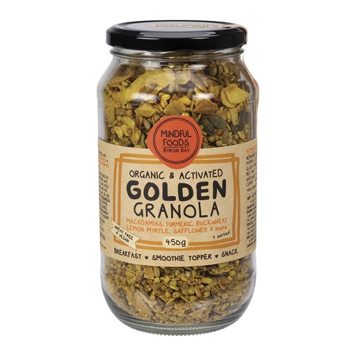MINDFUL FOODS ｜Golden Granola Organic & Activated 450g