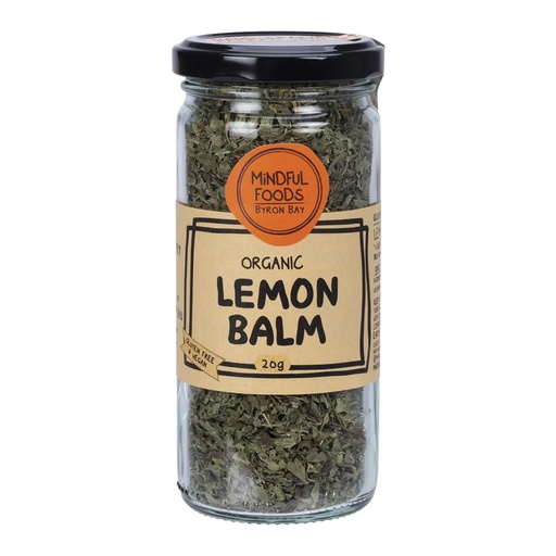 MINDFUL FOODS  |  Lemon Balm Organic 20g