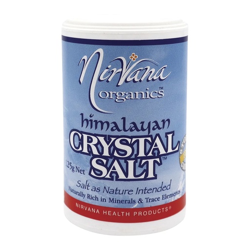 NIRVANA ORGANICS | Himalayan Salt Fine Shaker 125g