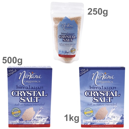 NIRVANA ORGANICS | Himalayan Salt Fine