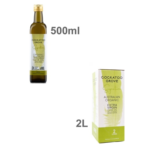 COCKATOO GROVE | Signature Organic Extra Virgin Olive Oil (EVOO)