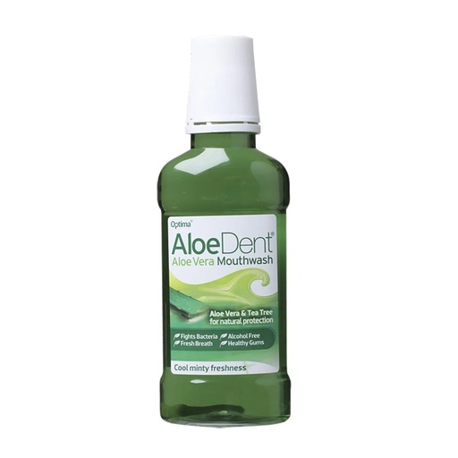 ALOE DENT | Mouthwash Alcohol Free Aloe Vera & Tea Tree 250ml