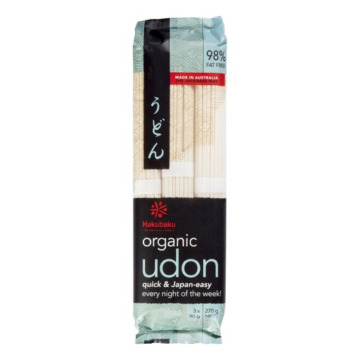 HAKUBAKU | Organic Udon Noodles, 270g