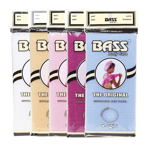 BASS BODY CARE｜去角質浴巾（顏色隨機）