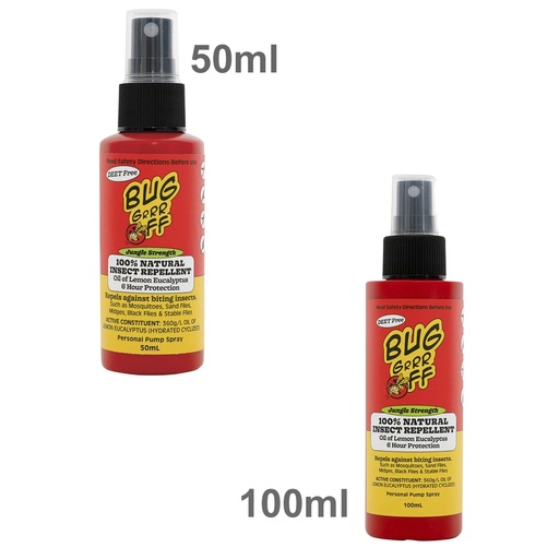 BUG-GRRR OFF | 100% Natural Insect Repellent Jungle Strength Spray